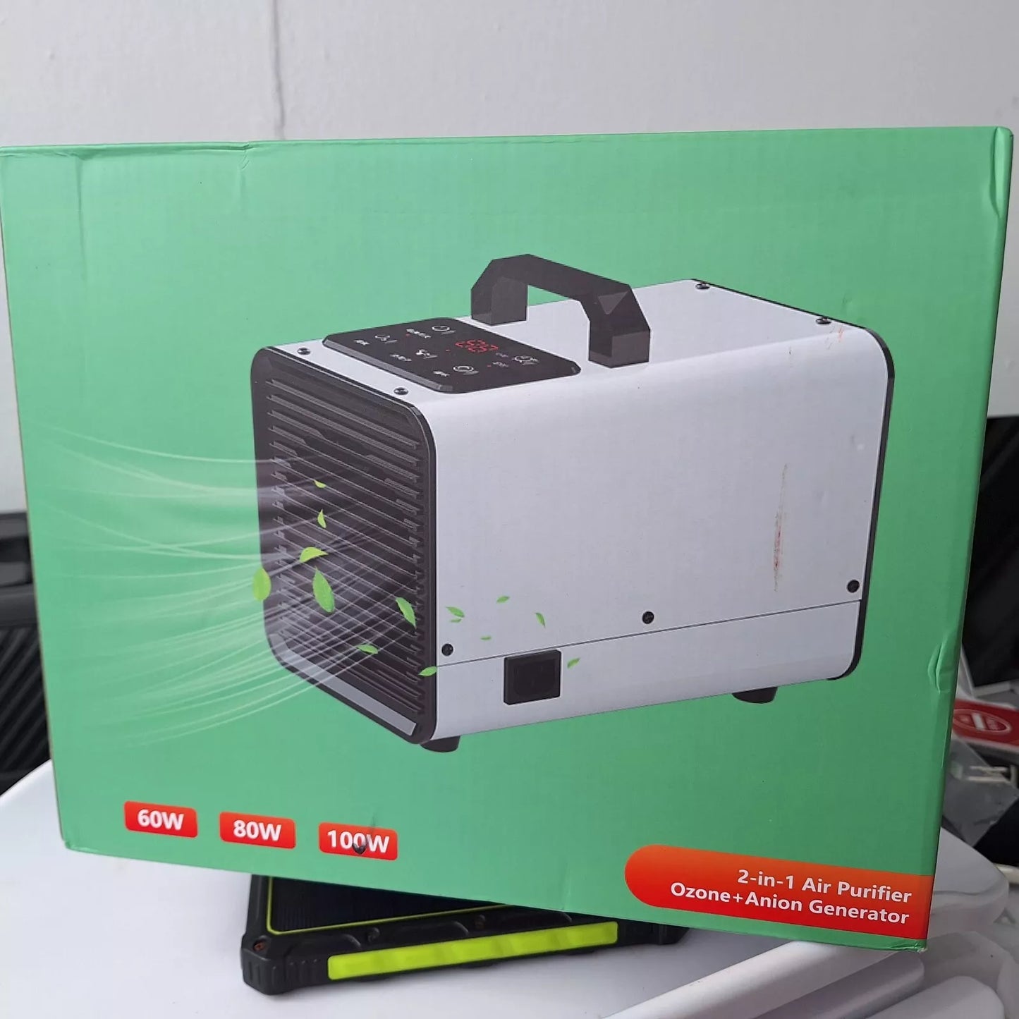 2 in 1 Digital Touch Air Purifier Ozone