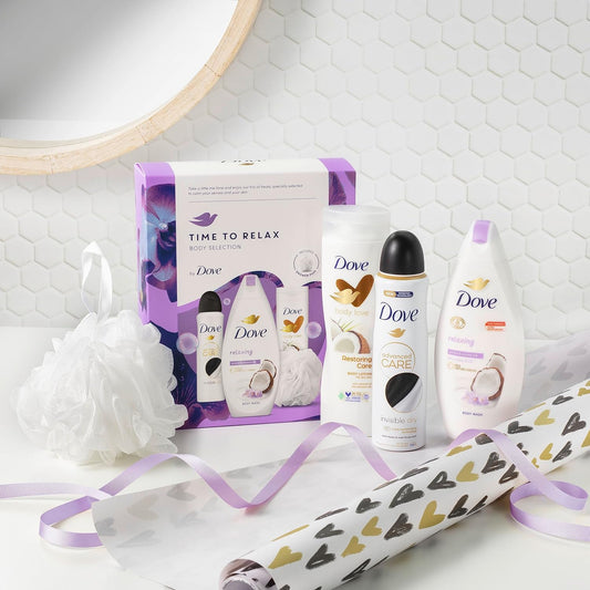 Dove Gift Set Time to Relax 3 pack